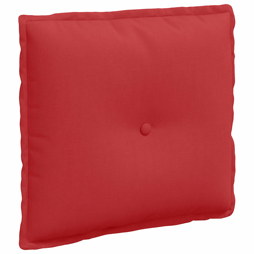 Rücken Kissen Stoff Rot