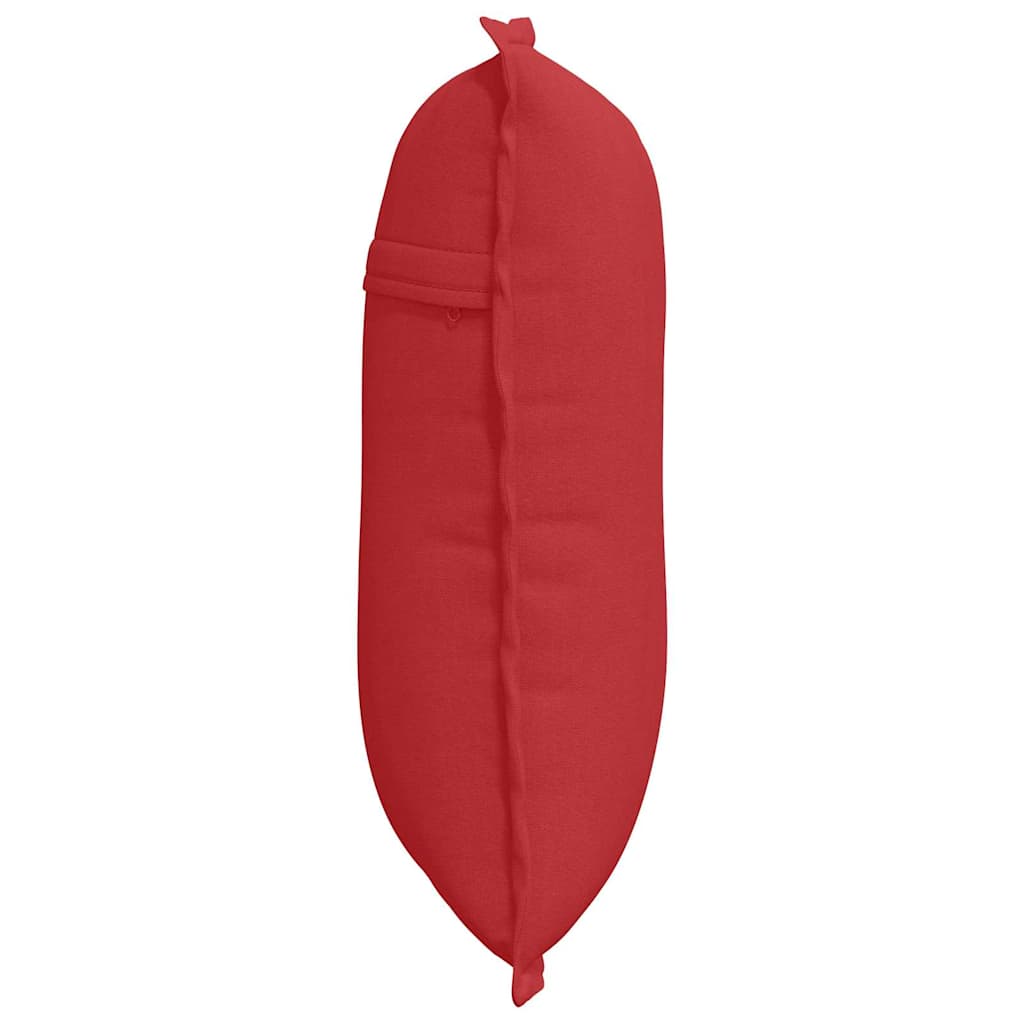 Rücken Kissen Stoff Rot