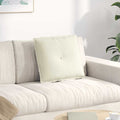 Rücken Kissen Cordstoff Creme