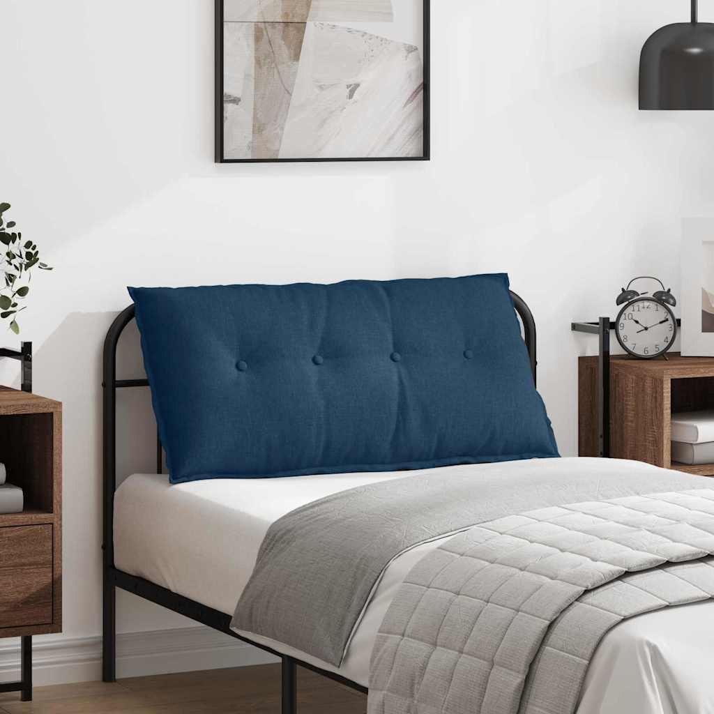 Rücken Kissen Stoff Blau