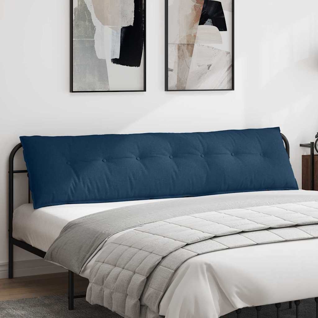 Rücken Kissen Stoff Blau