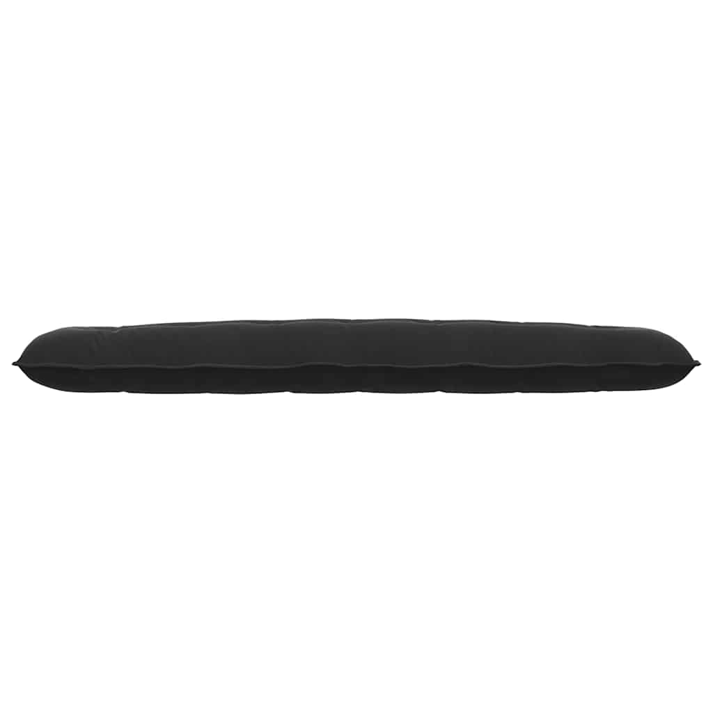Rücken Kissen Cordstoff Schwarz