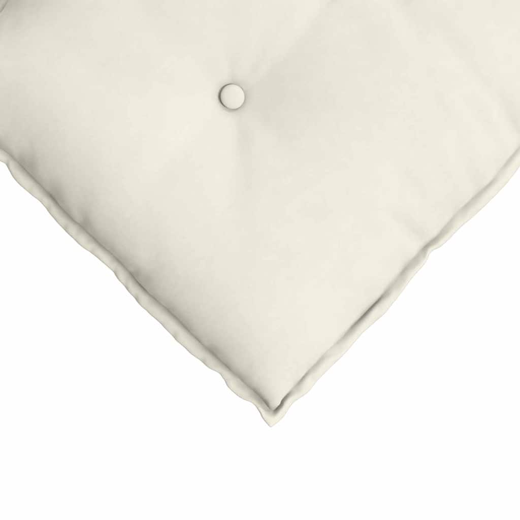 Rücken Kissen Cordstoff Creme