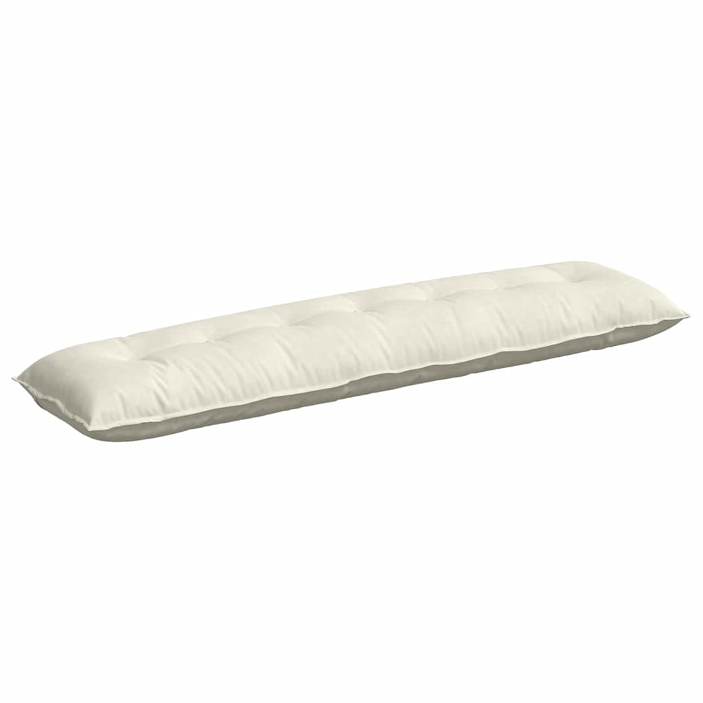 Rücken Kissen Cordstoff Creme