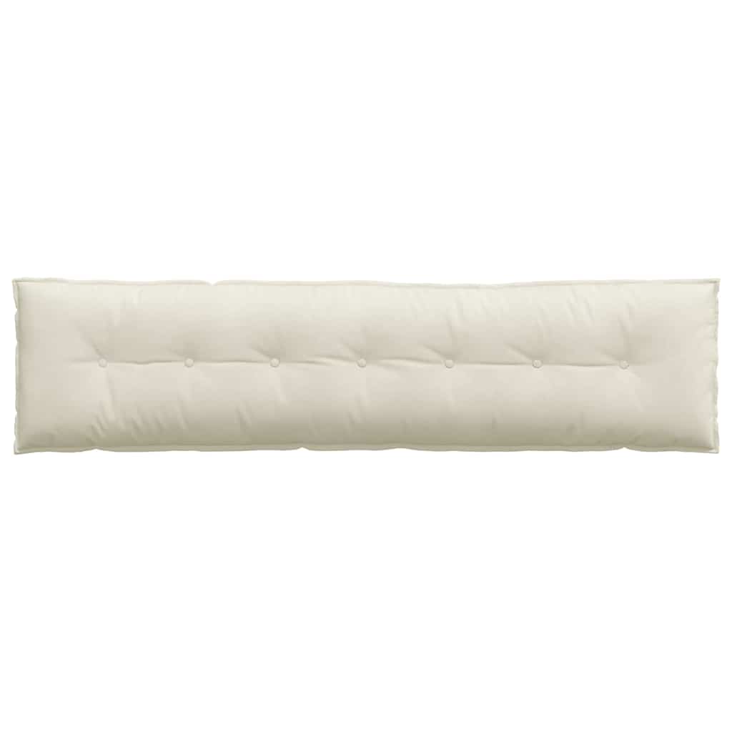 Rücken Kissen Cordstoff Creme
