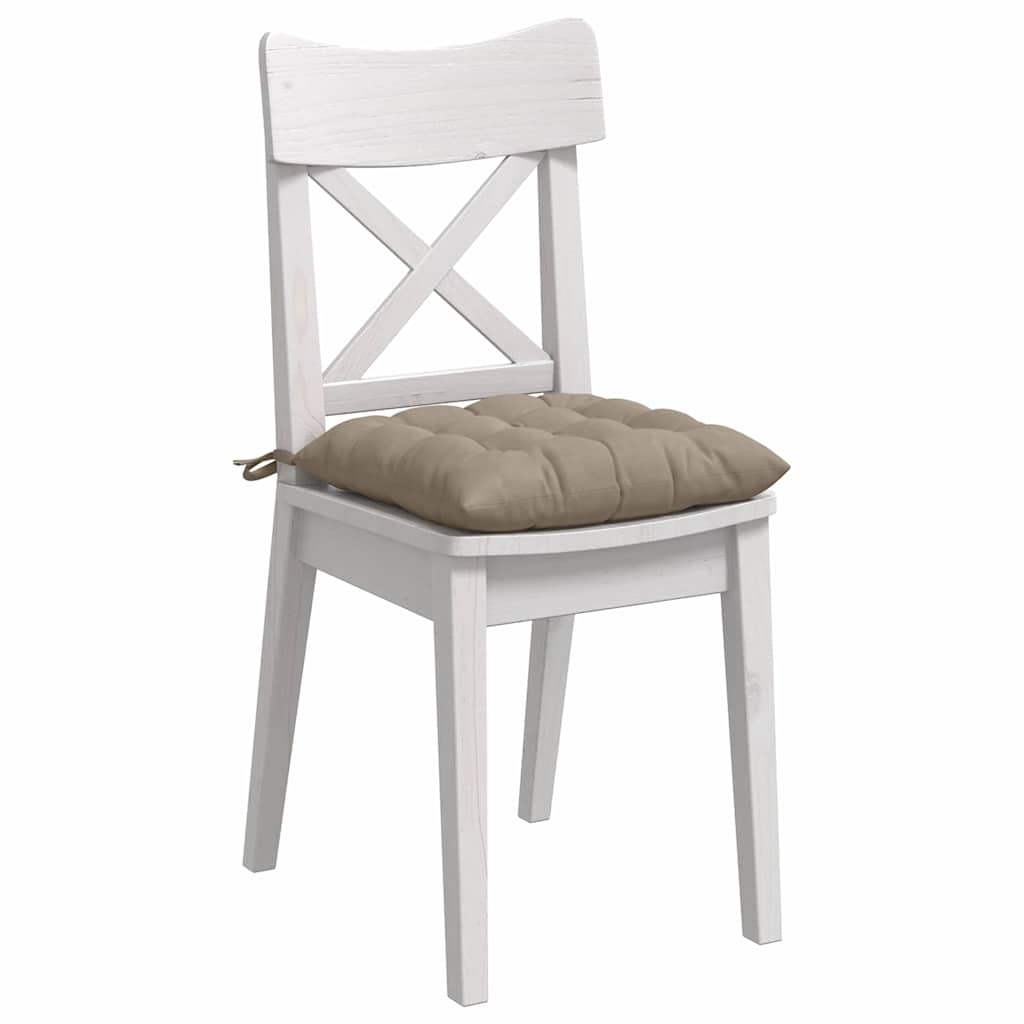 Sitzkissen 4 Pcs 40 X 40 X 6 Cm Mikrofaser