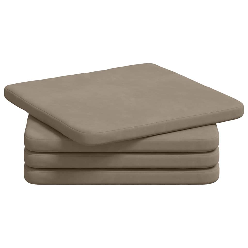 Sitzkissen 4 Pcs 40 X 40 X 3 Cm Mikrofaserstoff