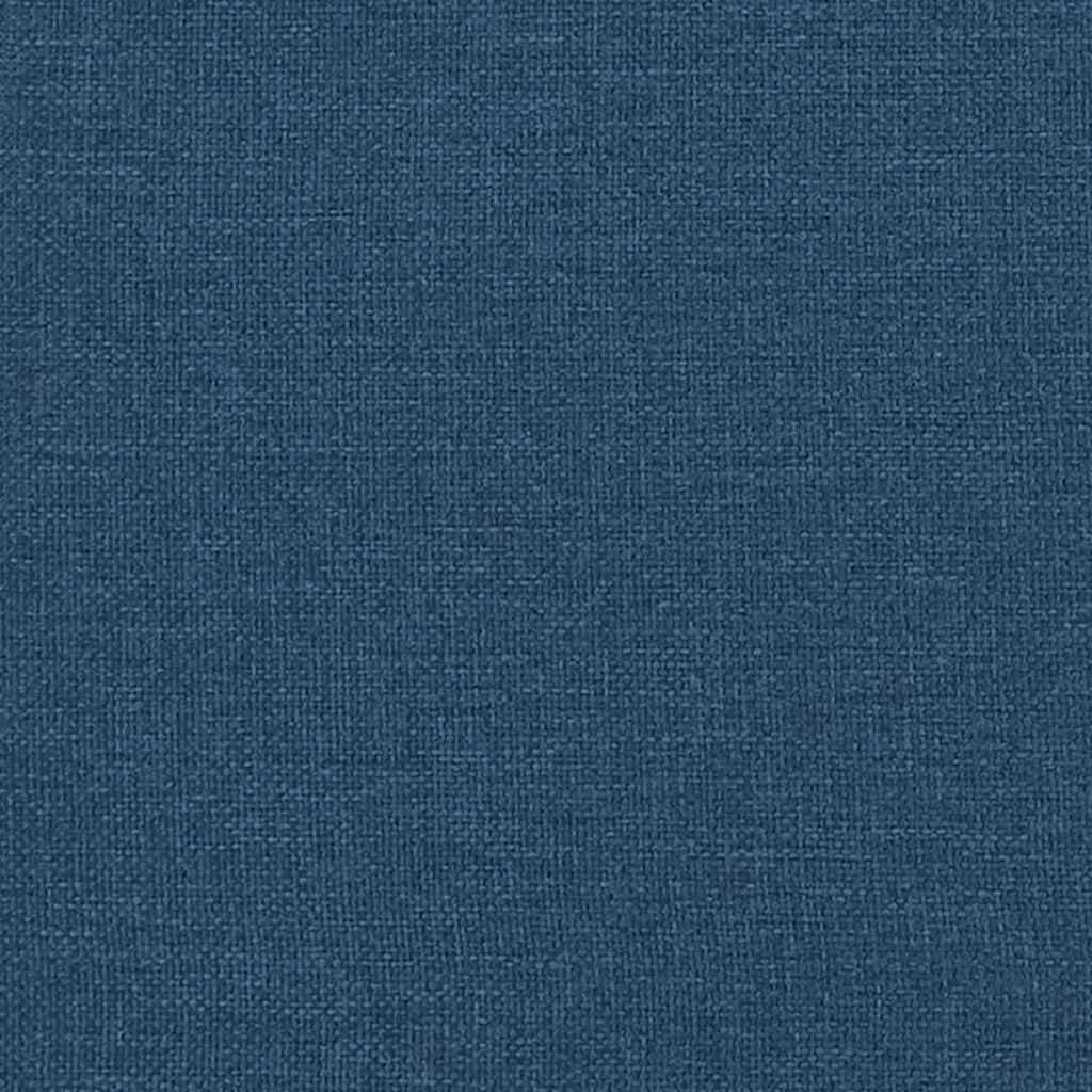 Sofakissen 2 Pcs 50 X 30 Cm Stoff Blau