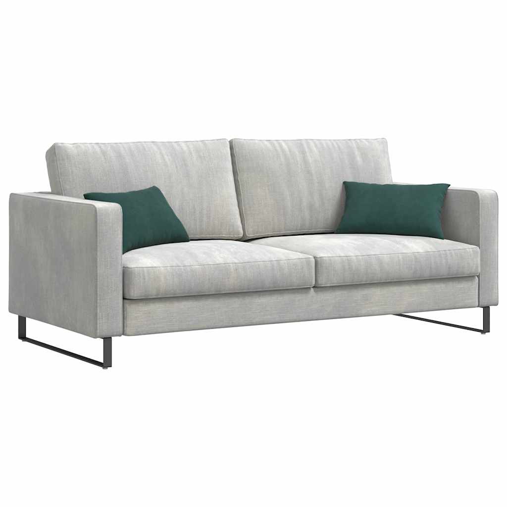 Sofakissen 2 Pcs 50 X 30 Cm Cordstoff Dunkelgrün