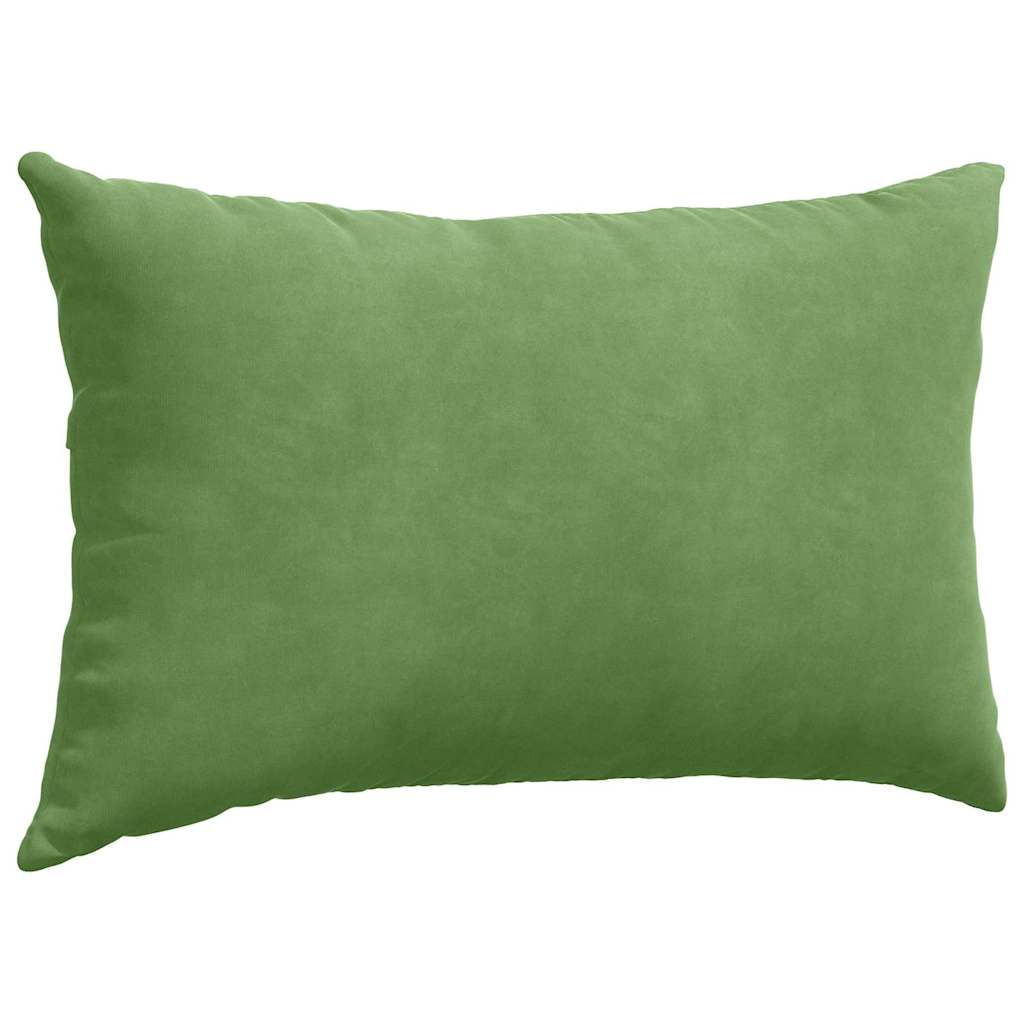 Sofakissen 2 Pcs 50 X 30 Cm Cordstoff Hellgrün