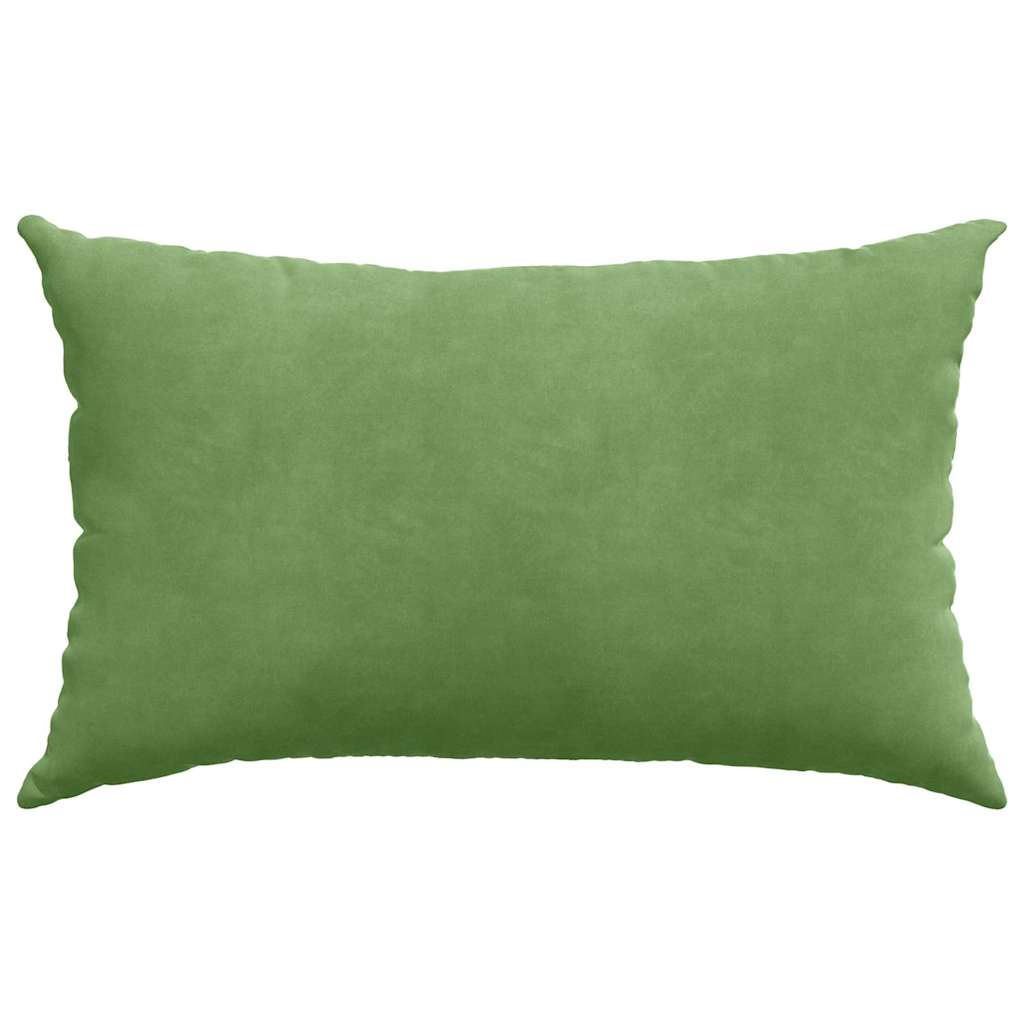 Sofakissen 2 Pcs 50 X 30 Cm Cordstoff Hellgrün