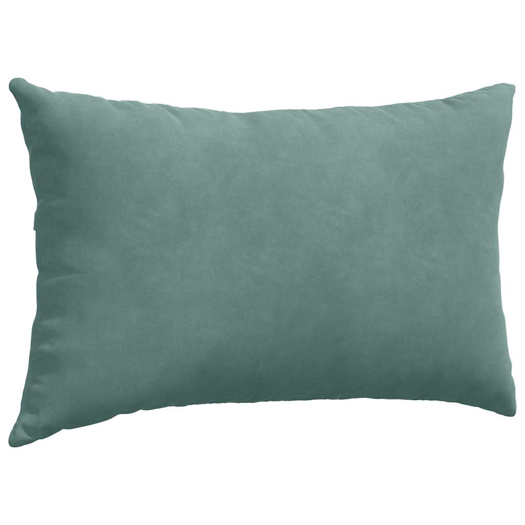 Sofakissen 2 Pcs 50 X 30 Cm Cordstoff Meergrün