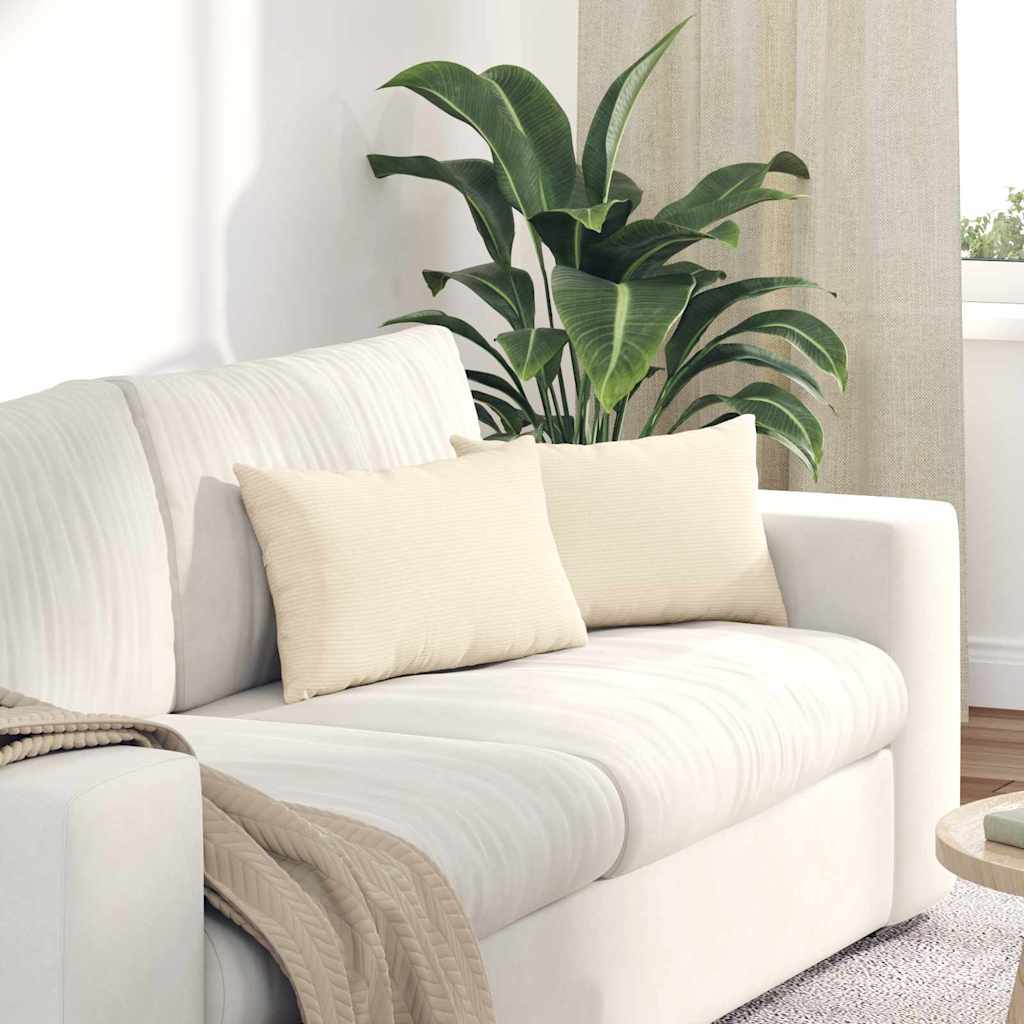 Sofakissen 2 Pcs Cordstoff