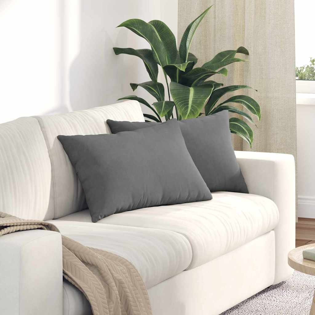 Sofakissen 2 Pcs 50 X 30 Cm Stoff