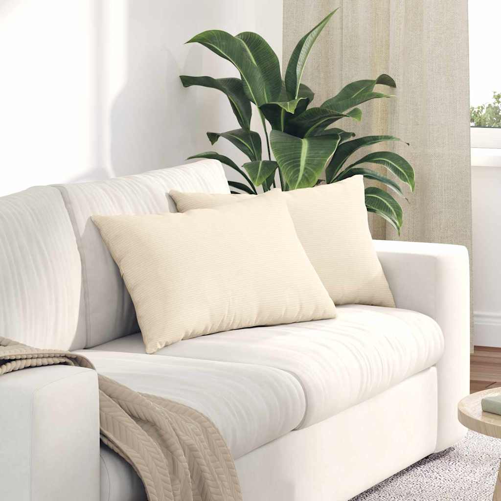 Sofakissen 2 Pcs Cordstoff