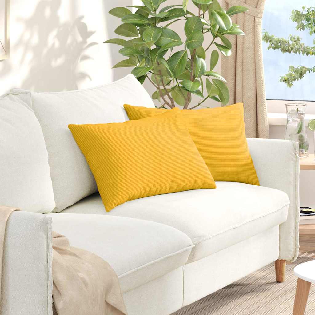 Sofakissen 2 Pcs Cordstoff