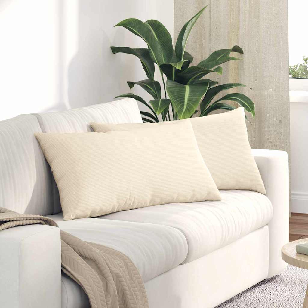 Sofakissen 2 Pcs Cordstoff