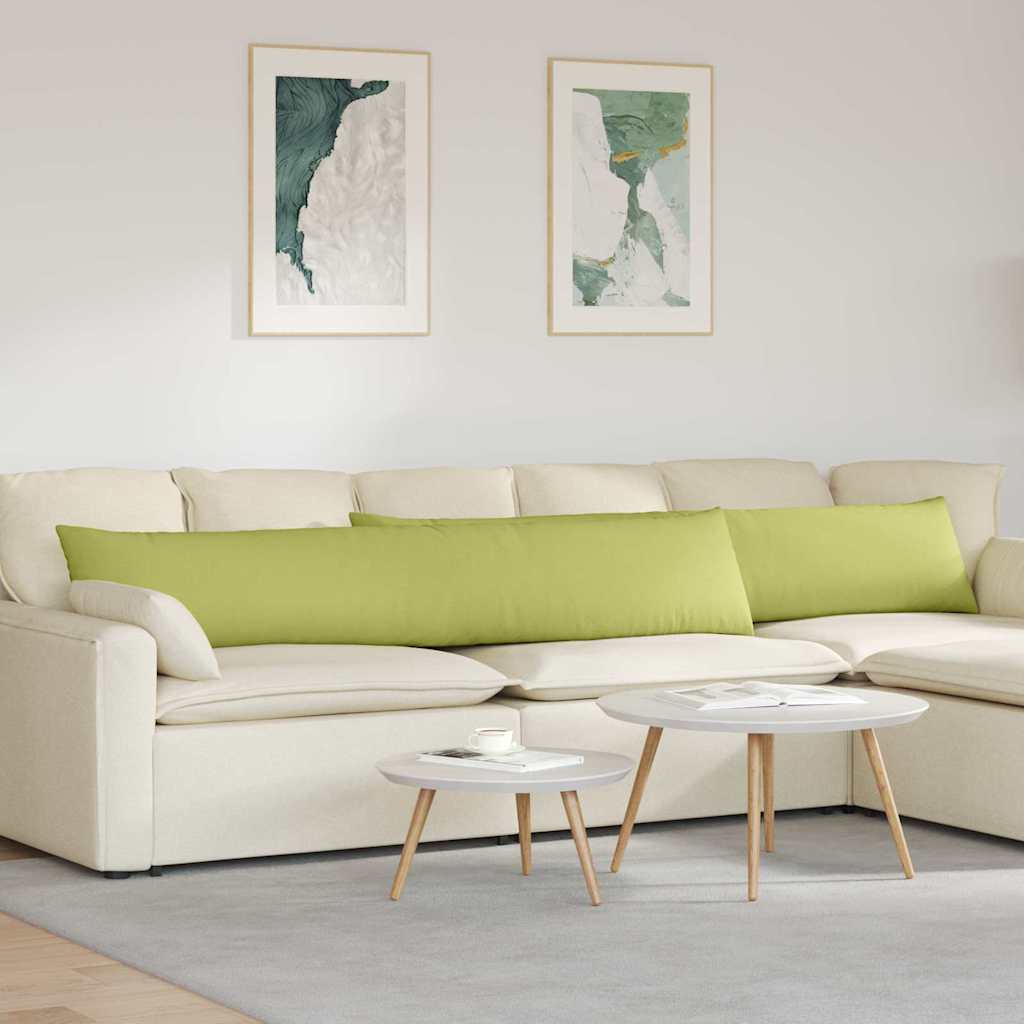 Sofakissen 2 Pcs 50 X 30 Cm Stoff Hellgrün