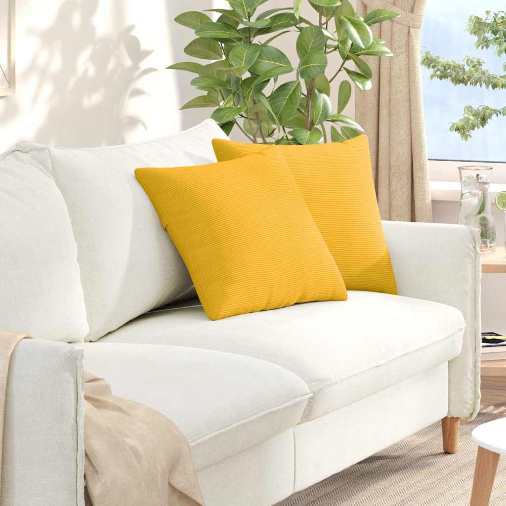 Sofakissen 2 Pcs Cordstoff