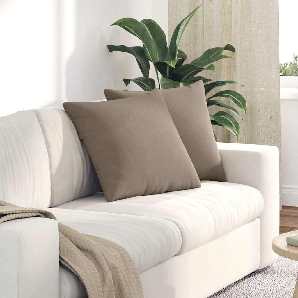 Sofakissen 2 Pcs 50 X 30 Cm Stoff