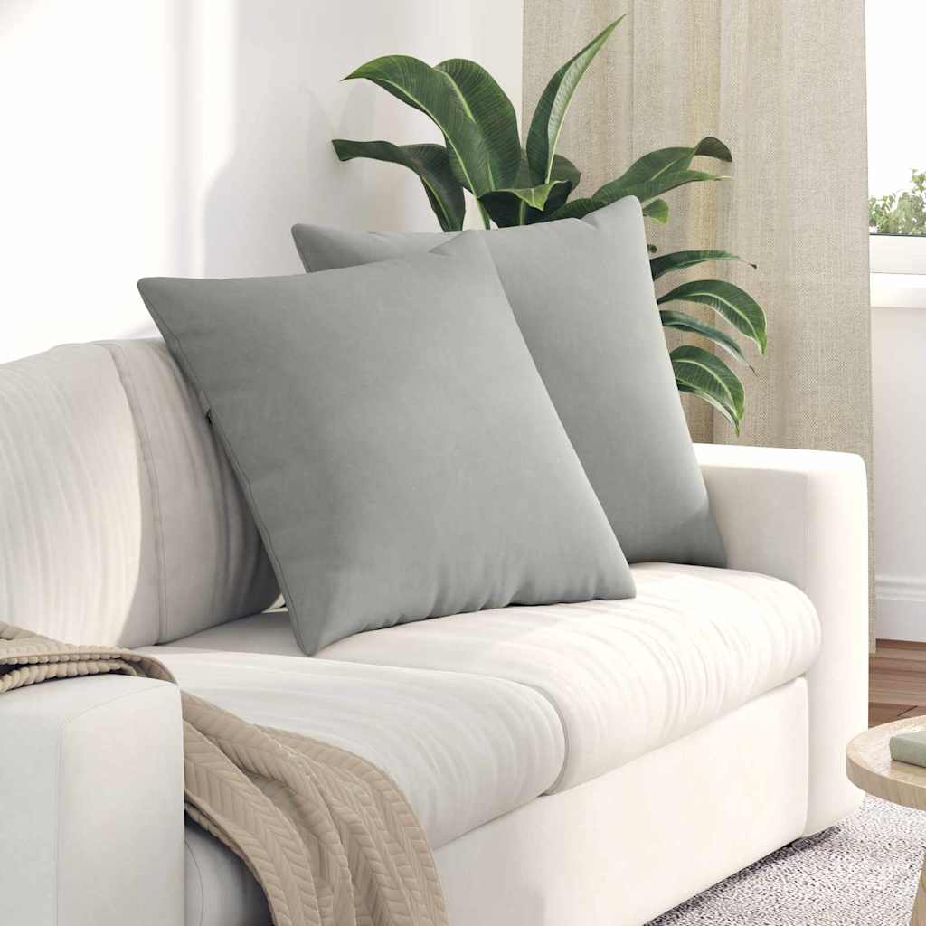 Sofakissen 2 Pcs 50 X 30 Cm Stoff
