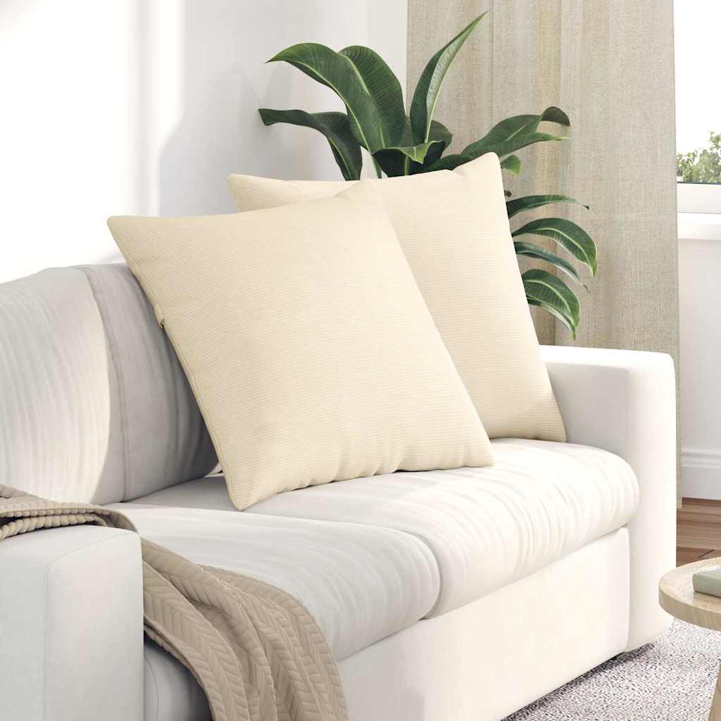 Sofakissen 2 Pcs Cordstoff