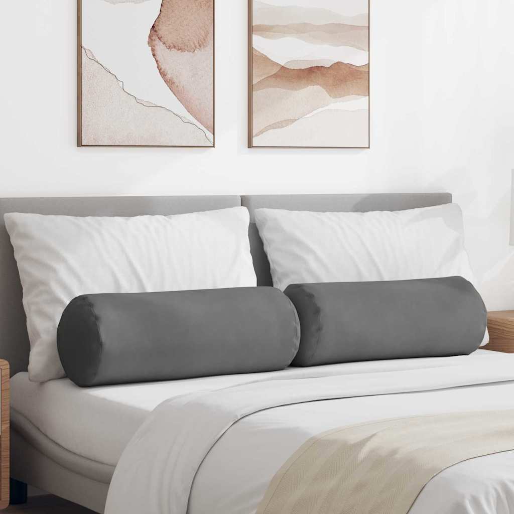 Bolsterkissen 2 Pcs Ø 15 X 40 Cm Mikrofaserstoff
