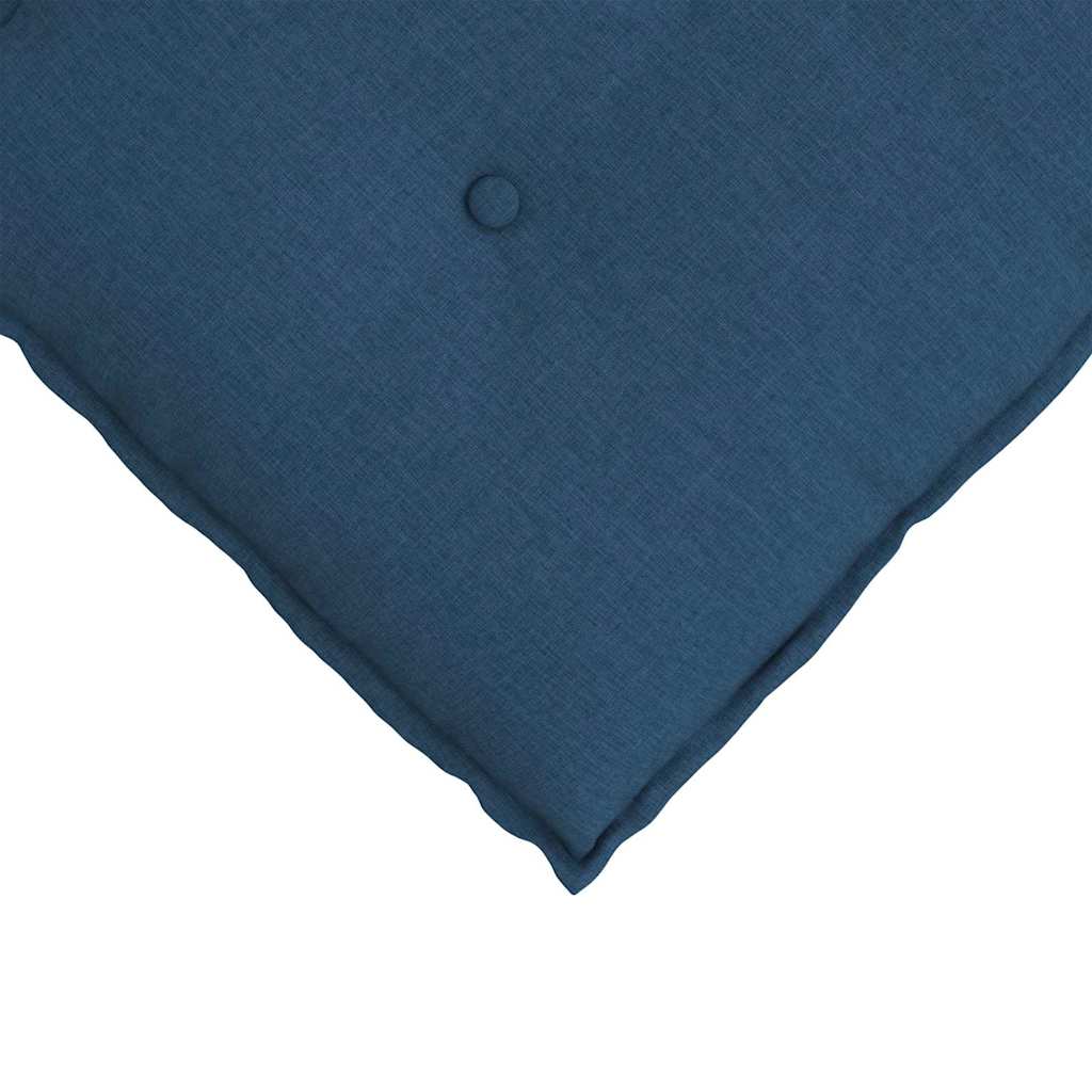 Rücken Kissen Stoff Blau