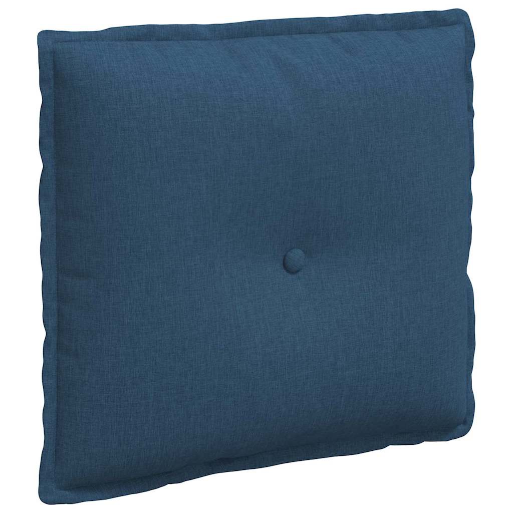 Rücken Kissen Stoff Blau