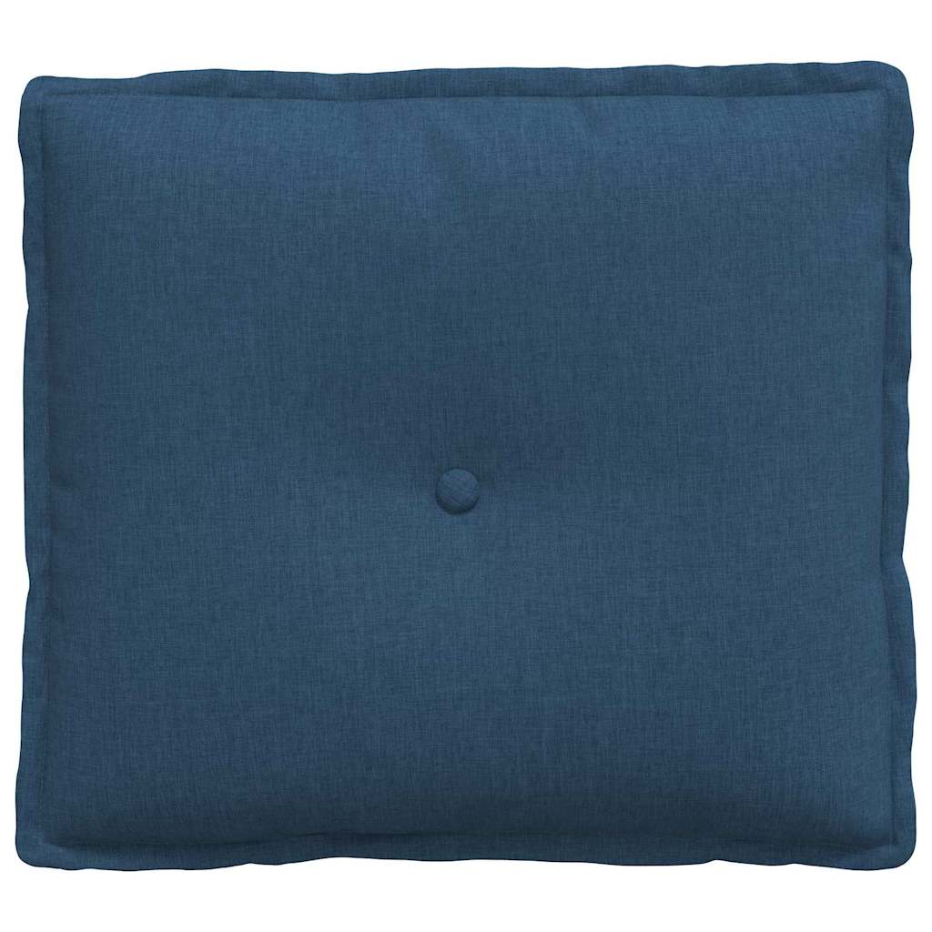 Rücken Kissen Stoff Blau