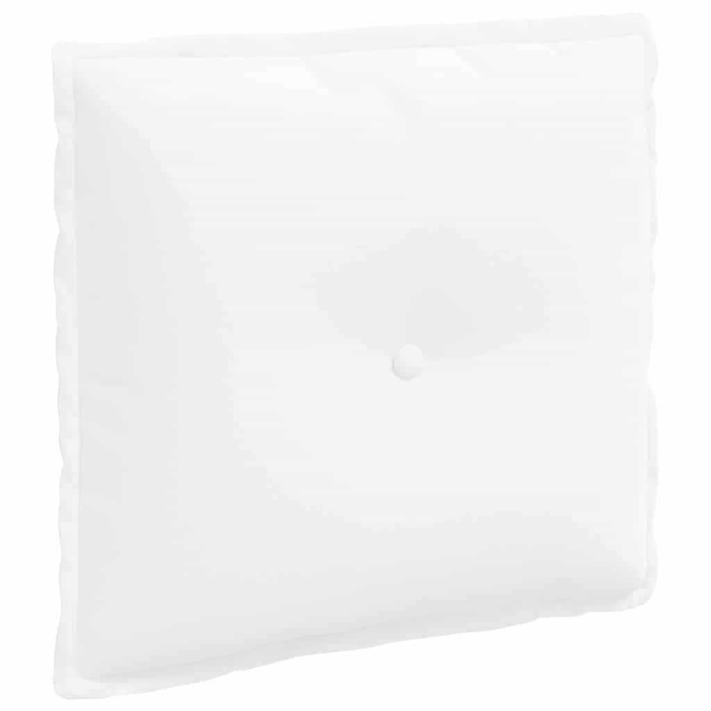 Rücken Kissen Stoff Weiß