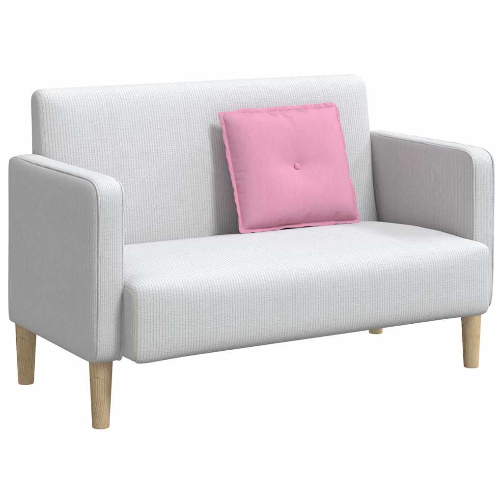 Rücken Kissen Stoff Rosa