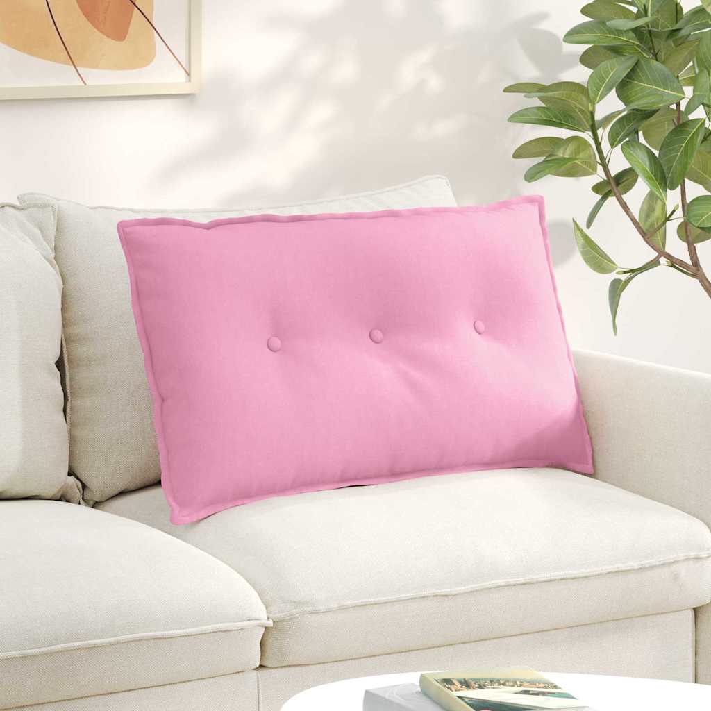 Rücken Kissen Stoff Rosa