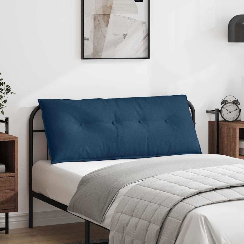 Rücken Kissen Stoff Blau