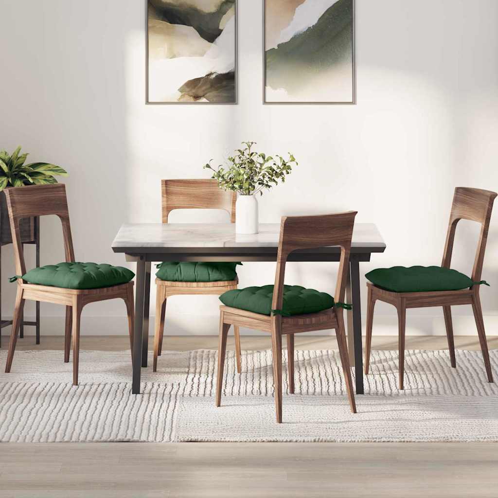 Sitzkissen 4 Pcs 40 X 40 X 6 Cm Cordstoff