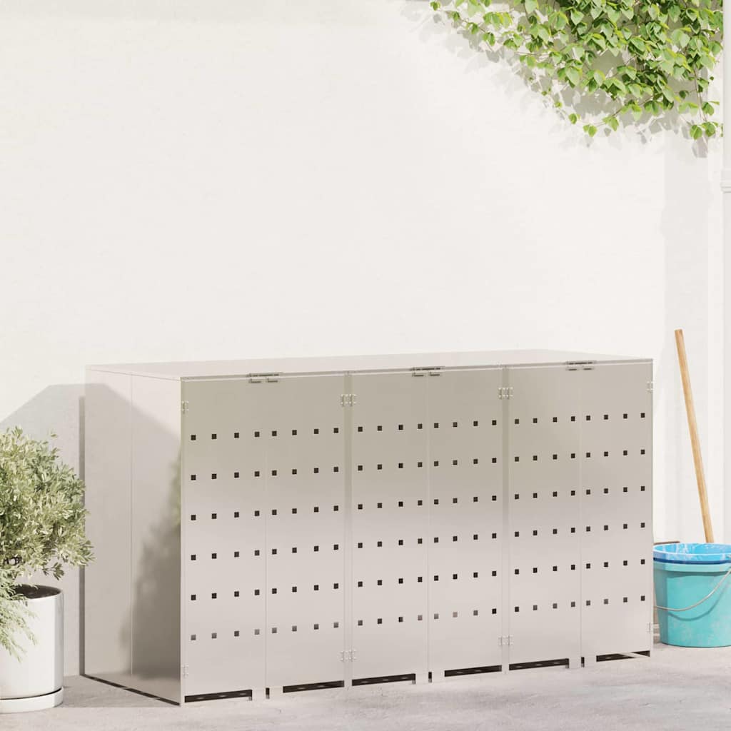 Wagenmüllbehälter Für 2 Behälter 136 X 77,5 X 115,5 Cm Stahl