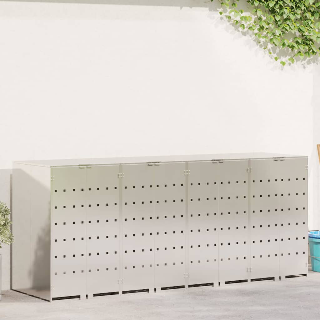 Wagenmüllbehälter Für 2 Behälter 136 X 77,5 X 115,5 Cm Stahl