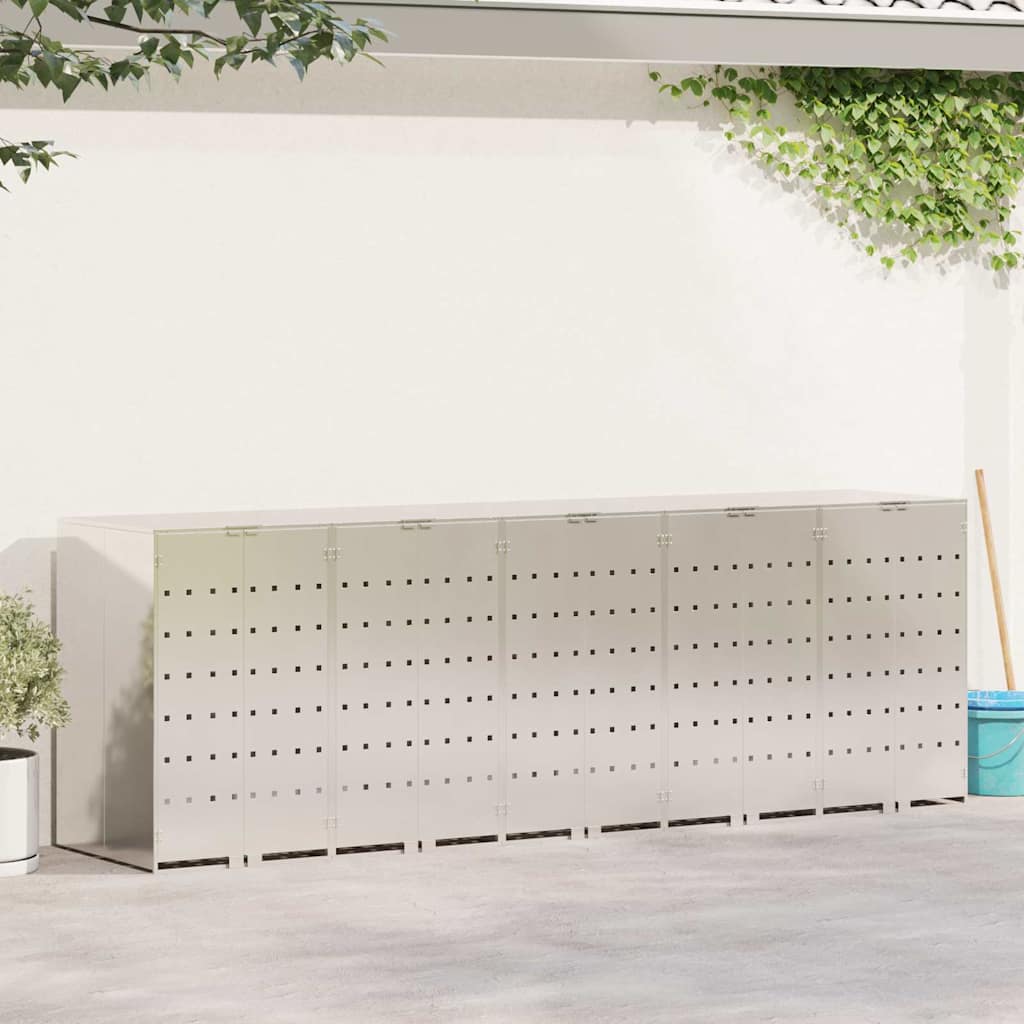 Wagenmüllbehälter Für 2 Behälter 136 X 77,5 X 115,5 Cm Stahl