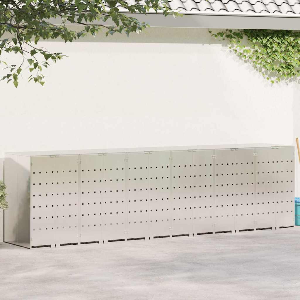 Wagenmüllbehälter Für 2 Behälter 136 X 77,5 X 115,5 Cm Stahl