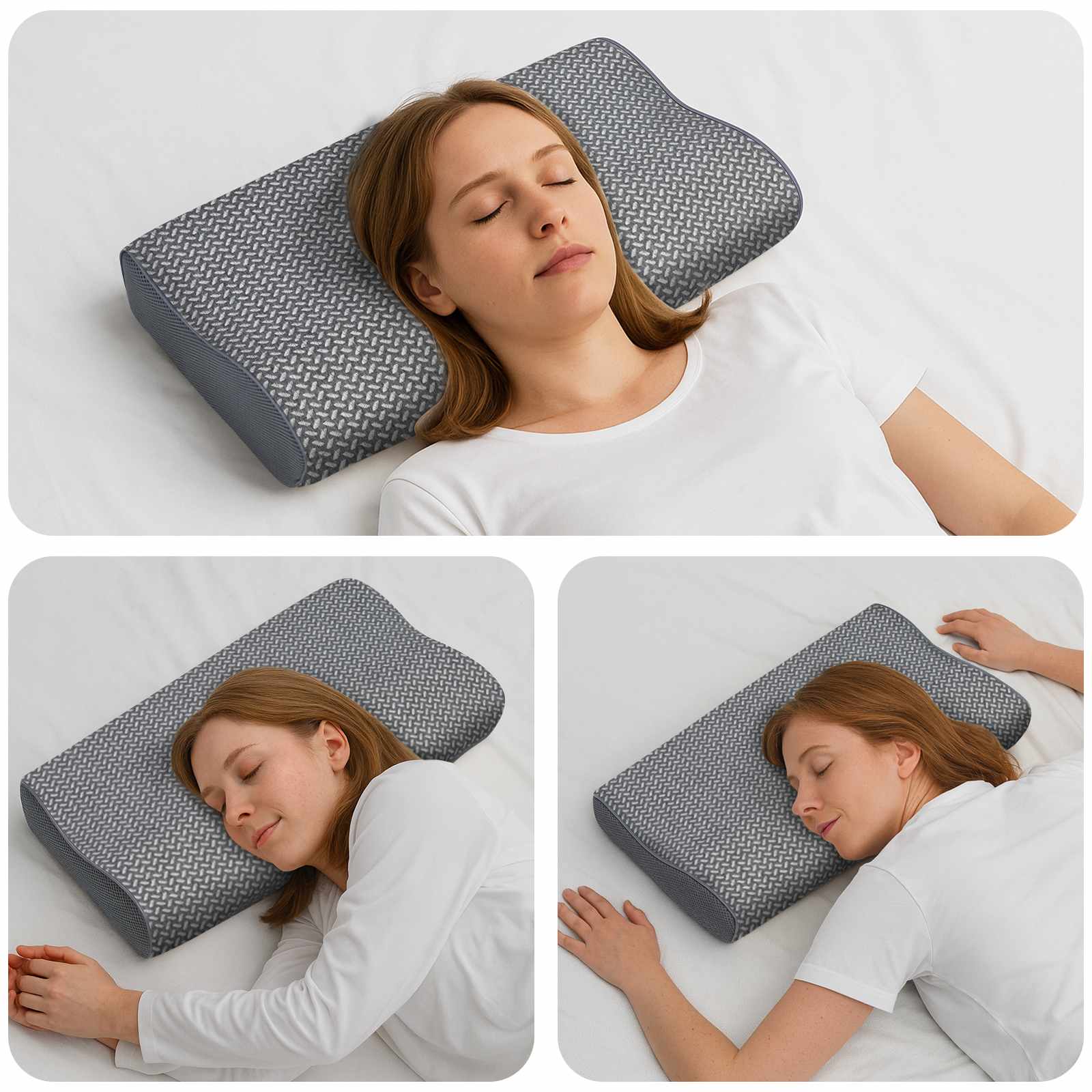 Kopfkissen Mit Kissen 60 X 34 X 11 Cm Polyester