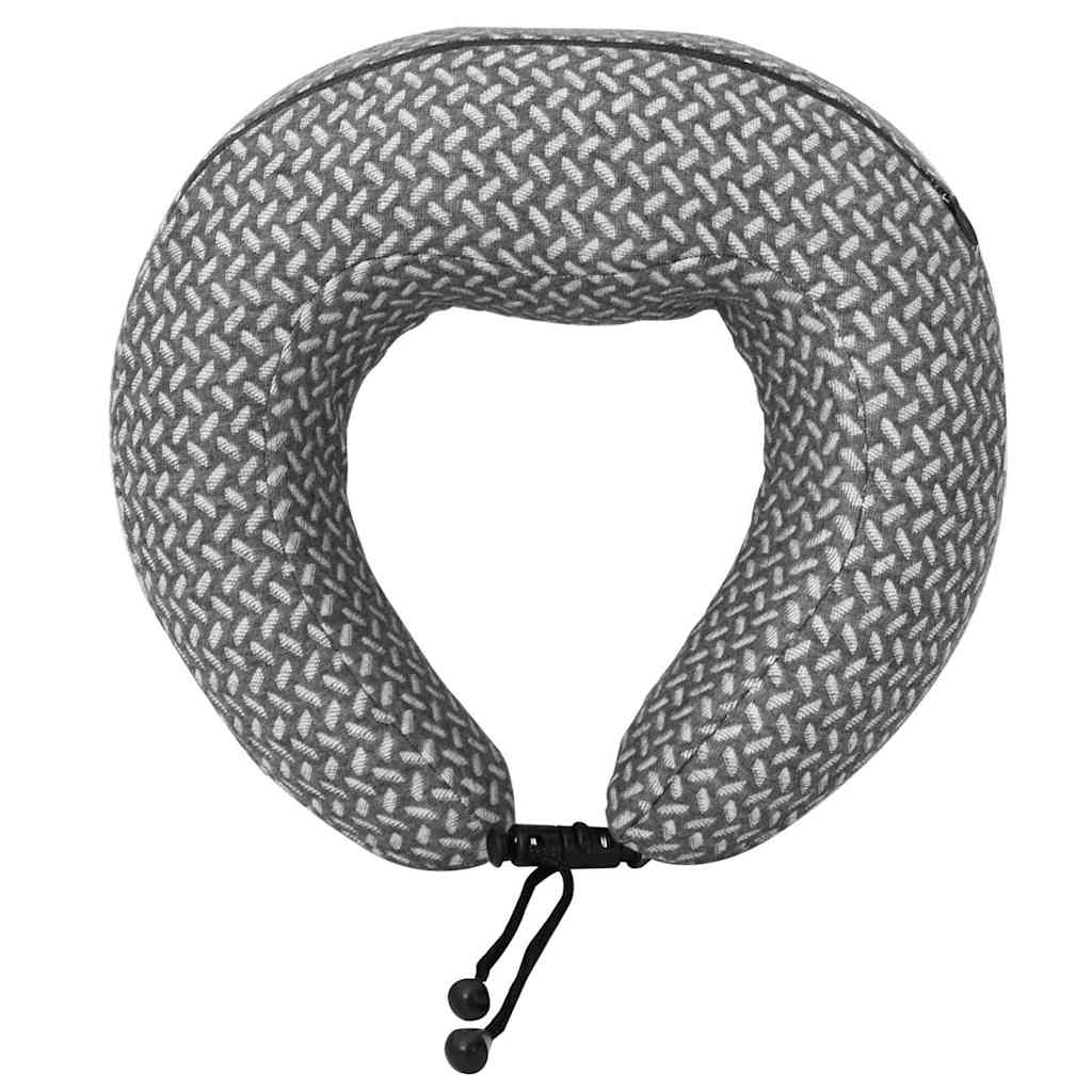 Reisekissen Für Den Hals Grau 30 X 28 X 14 Cm Polyester