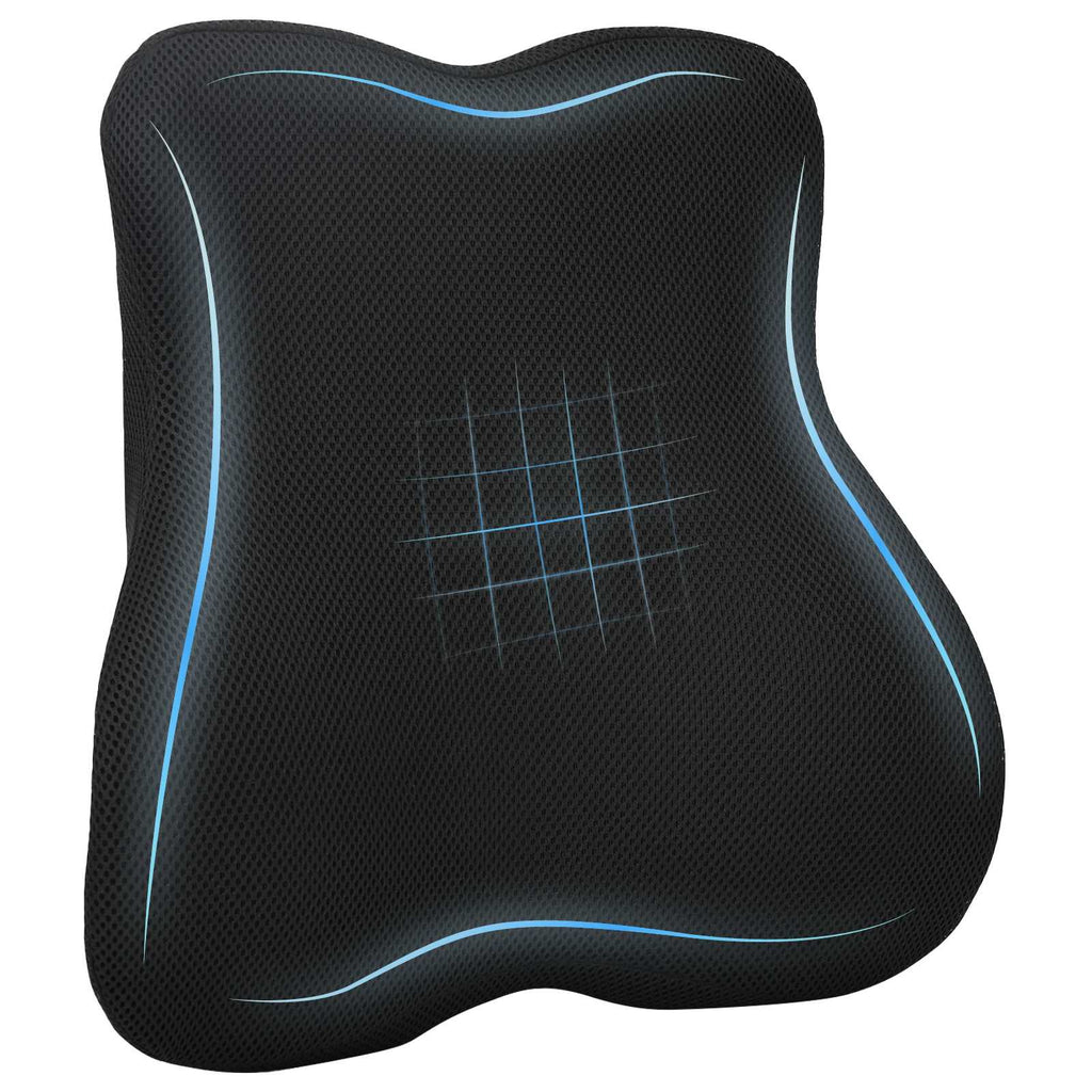 Kopfkissen Verstellbar Schwarz 40 X 40 X 11 Cm Viscoschaum