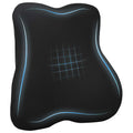 Kopfkissen Verstellbar Schwarz 40 X 40 X 11 Cm Viscoschaum