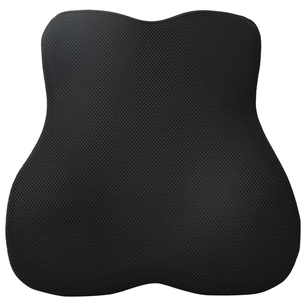 Kopfkissen Verstellbar Schwarz 40 X 40 X 11 Cm Viscoschaum