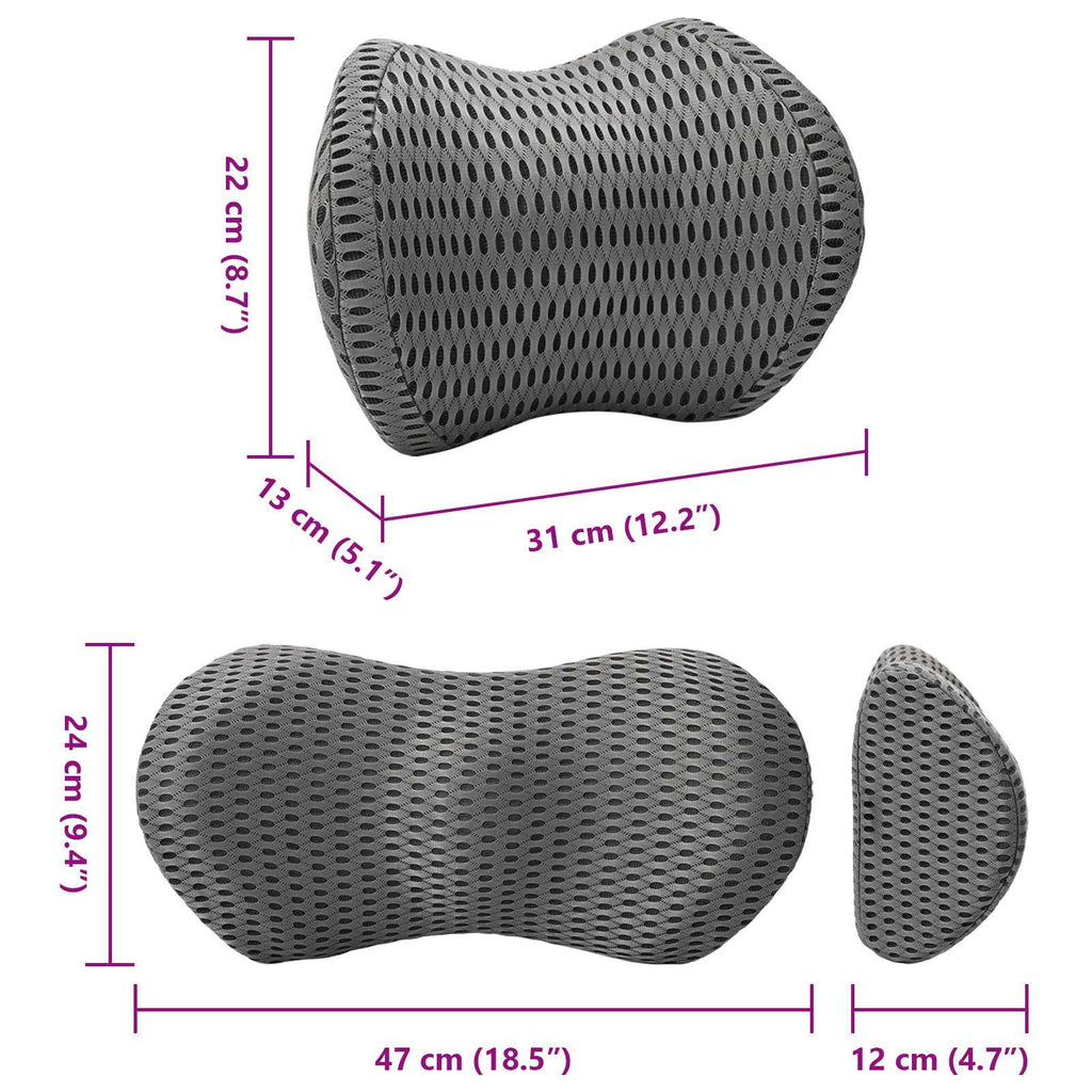 Kissenset Einfarbig Verstellbar 2 Pcs Viscoschaum