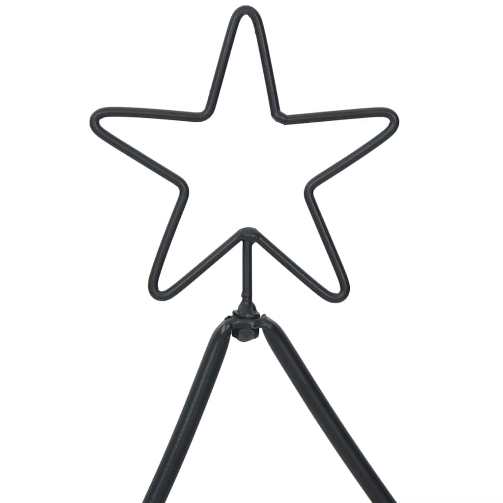 Metall Weihnachtsbaum Mit Ständer Schwarz Stahl