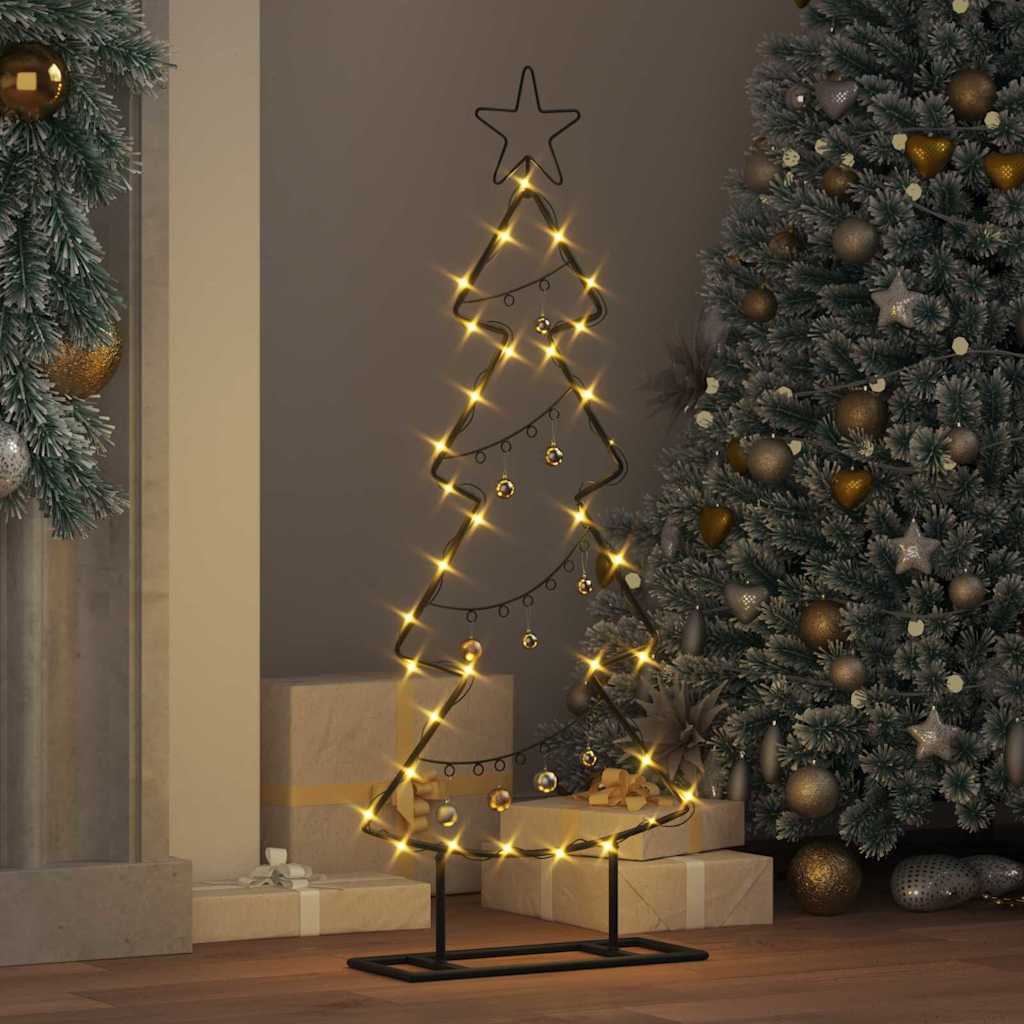 Metall Weihnachtsbaum Mit Ständer Schwarz Stahl