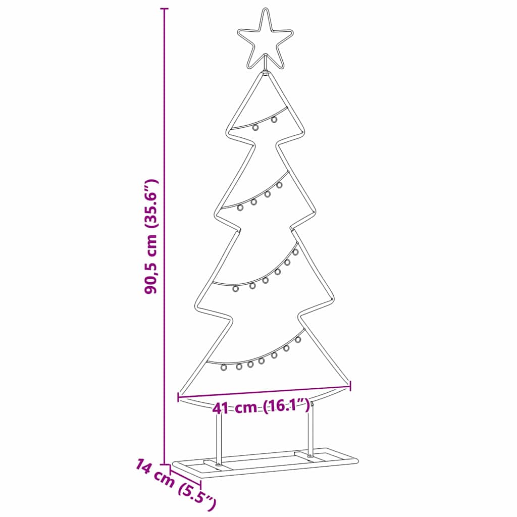 Metall Weihnachtsbaum Mit Ständer Schwarz Stahl