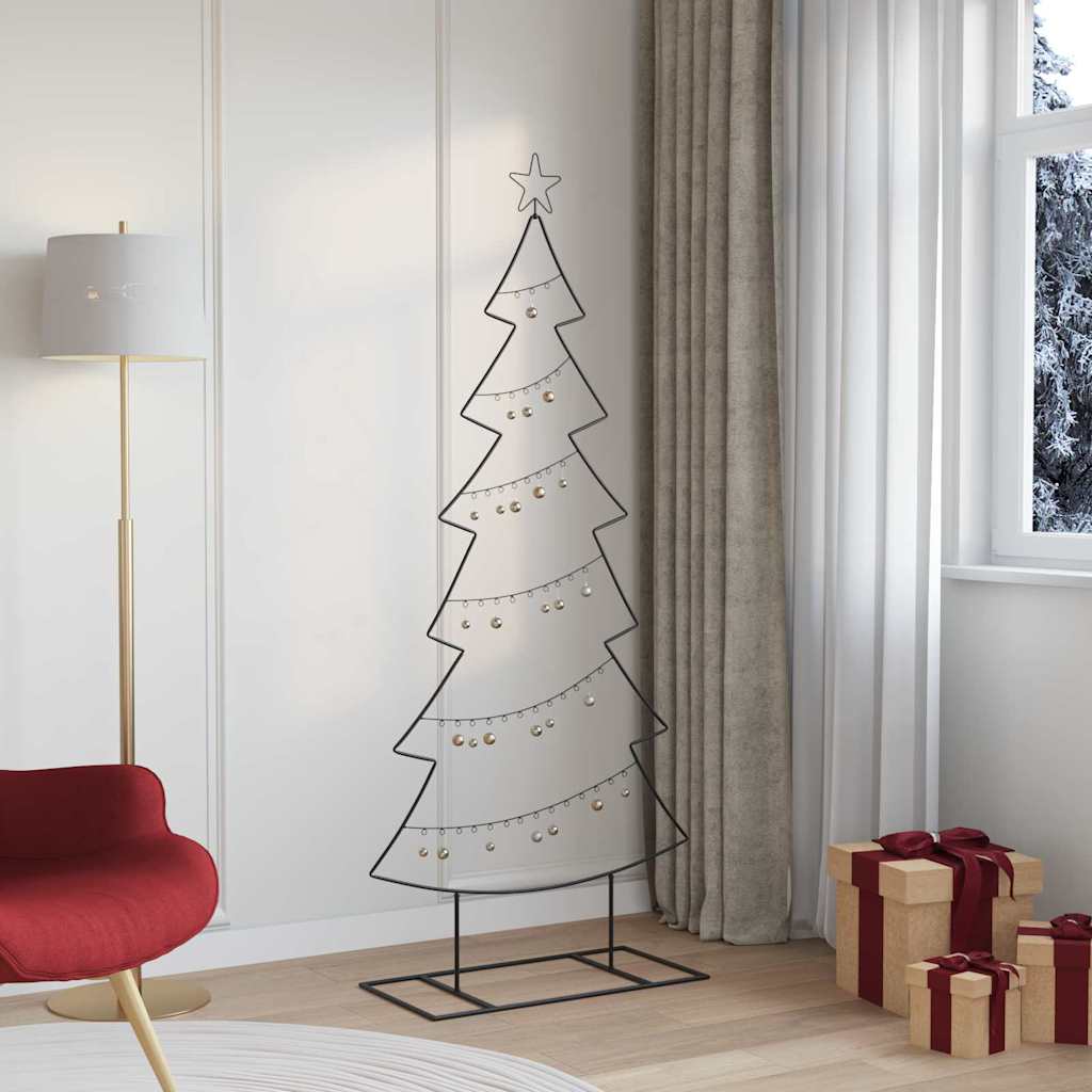 Metall Weihnachtsbaum Mit Ständer Schwarz Stahl