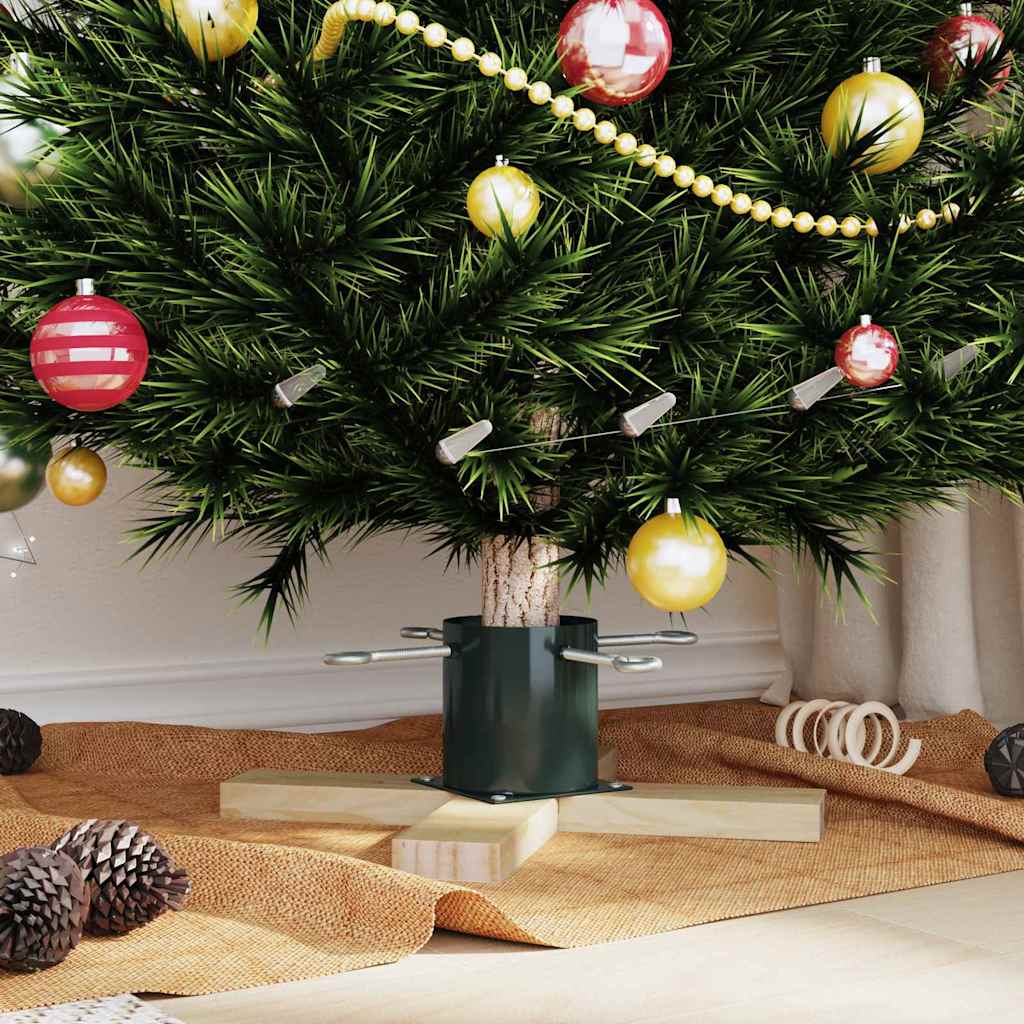 Weihnachtsbaumständer 50 X 50 X 16 Cm Massives Kiefernholz